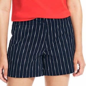 NWT-Nautica Navy Stripe Shorts